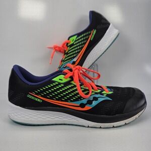 Saucony Ride 13 Womens Running Shoes Black Multi Color SK264329 Size 5M